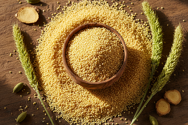 Foxtail millet - GI 50, light and easy to digest
