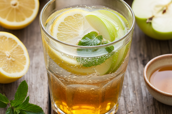 Lemon water with apple cider vinegar - Improves insulin sensitivity