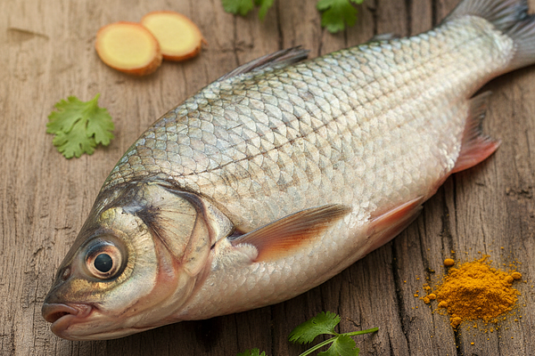 Catla fish (Catla catla) - Light, easy to digest