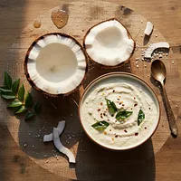Coconut and coconut chutney