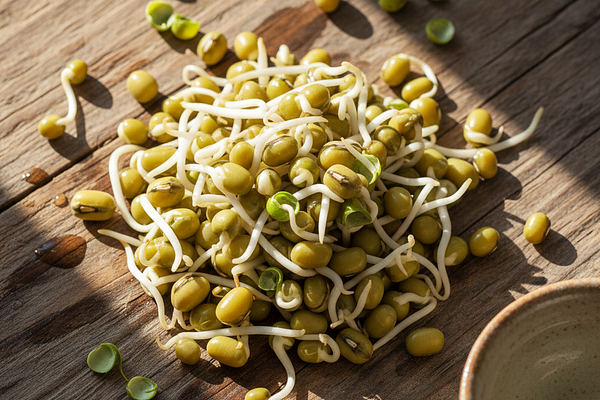 Sprouted moong beans - High protein, low GI, insulin sensitizing