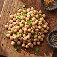 Sprouted chickpeas