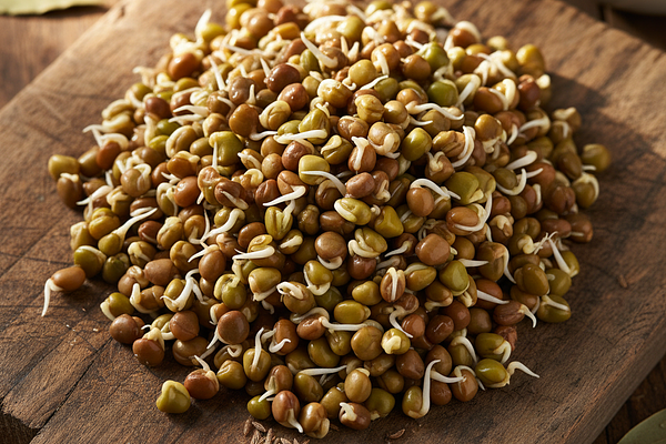 Sprouted lentils - Easy to digest, high fiber