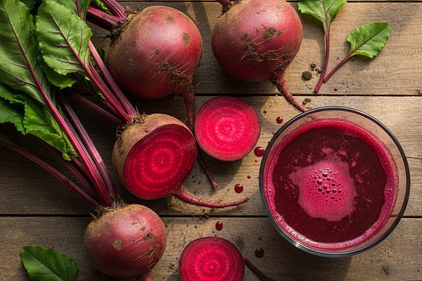 Beets (palakya) and beet juice - tikta, madhura rasa