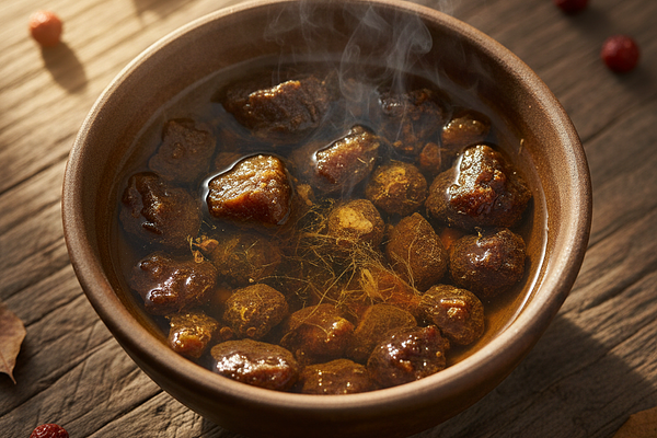 Guggulu with warm water