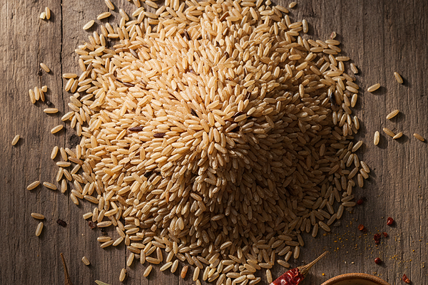 Whole grain brown rice