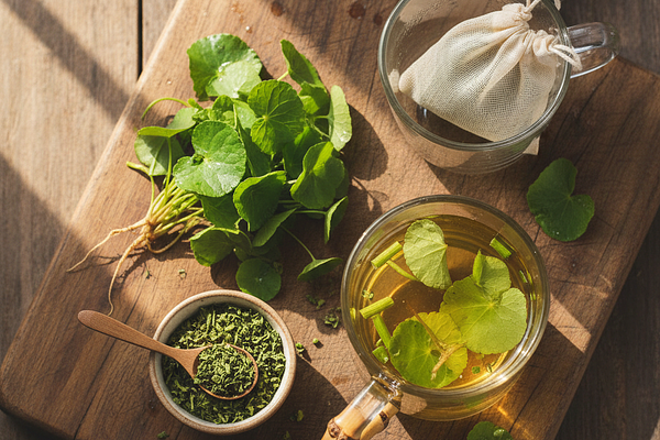 Gotu kola herbal tea