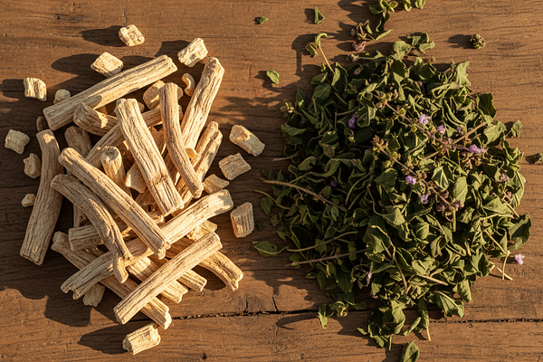 Herbal teas (licorice, tulsi)