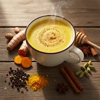 Turmeric warm milk