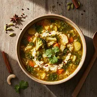 Cruciferous vegetable soup