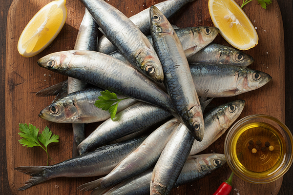 Sardines - Low mercury, high omega-3, CoQ10