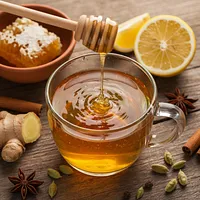 Warm water with honey