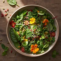 Leafy greens salad