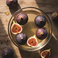 Figs soaked in water