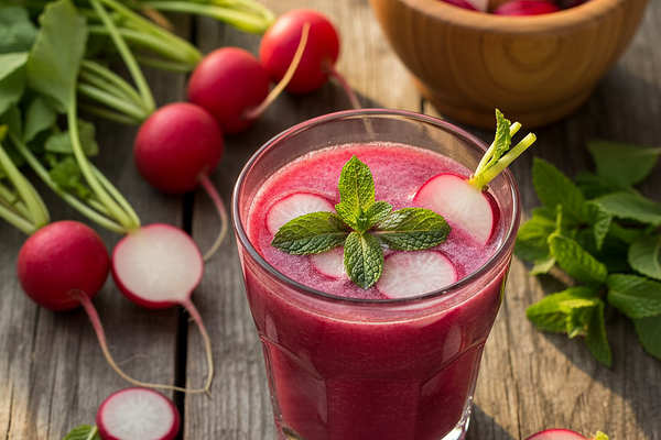 Radish juice