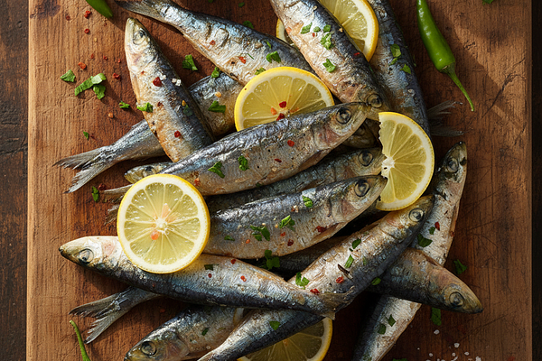 Sardines with lemon - Easy to digest, nutrient-dense
