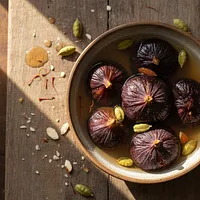 Figs soaked overnight