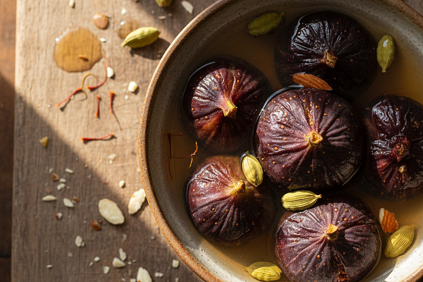 Figs soaked overnight