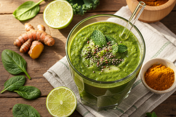 Leafy green smoothie