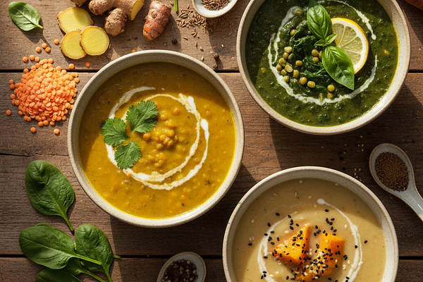 Easy-to-digest soups