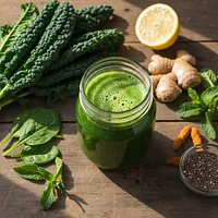 Leafy greens juice