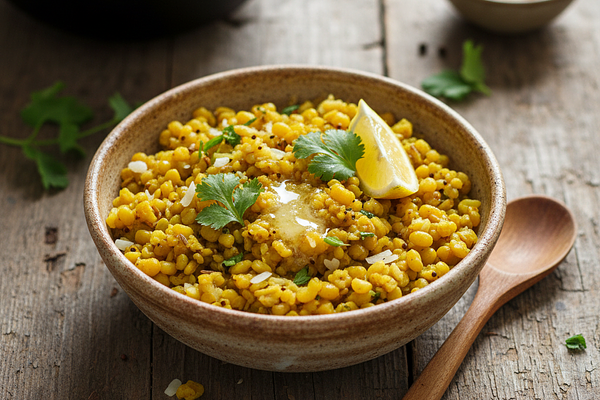 Kitchari (rice and mung dal)