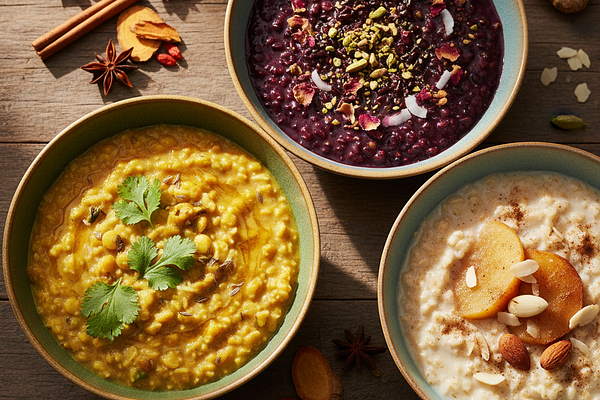 Easy-to-digest porridges