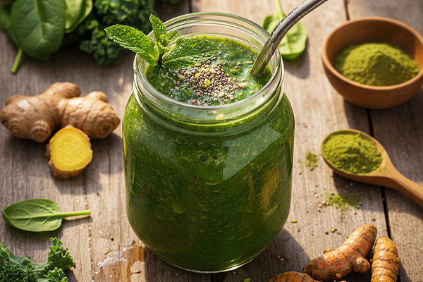 Leafy greens smoothie