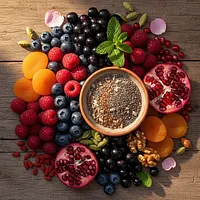 Berries and antioxidant fruits