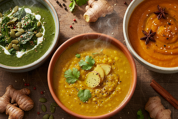 Immune-boosting soups