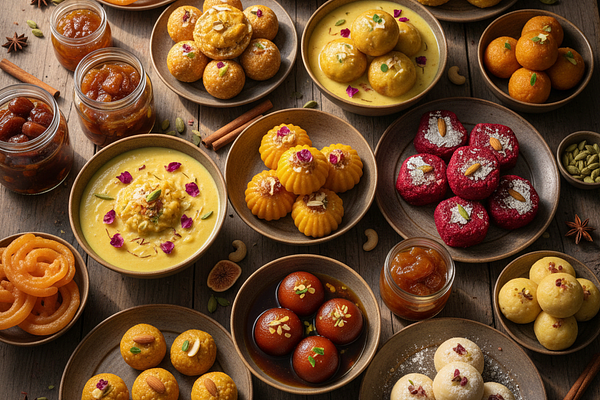 Sweets and desserts - All forms of sugar-based sweets