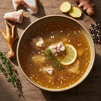 Bone broth from chicken or fish