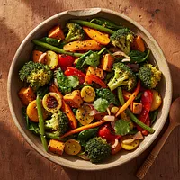 Cooked vegetables