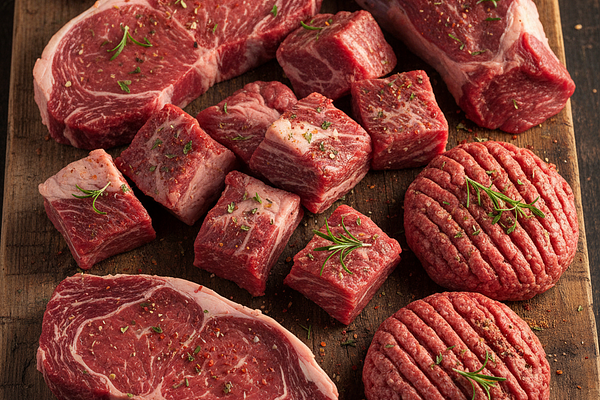 Red meat in excess - guru, ushna guna