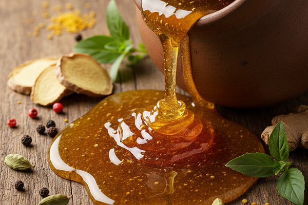 Honey in excess - Though medicinal, still madhura rasa