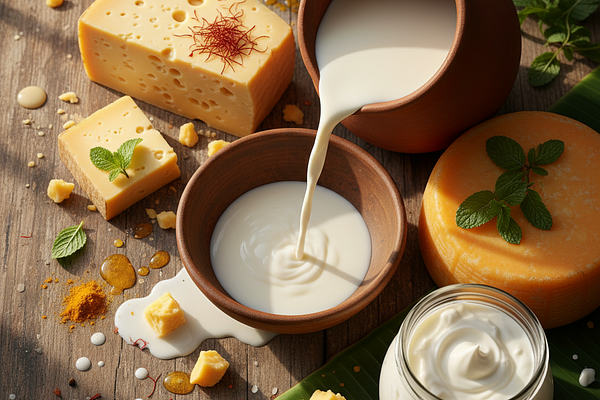 High-fat dairy - Whole milk, cheese, heavy cream