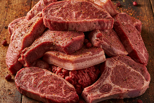 Red meat (beef, pork) - Heavy, guru guna, aggravates kapha