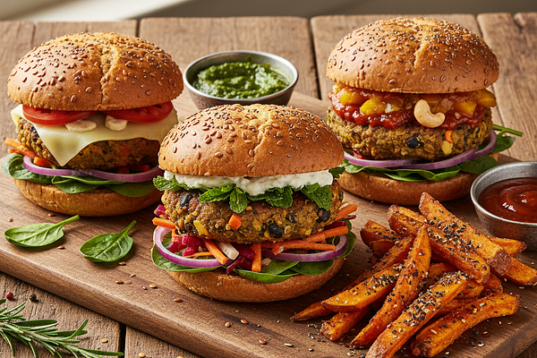 Fast food burgers and fries - guru, ushna, snigdha guna