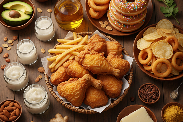 Trans fats and fried foods