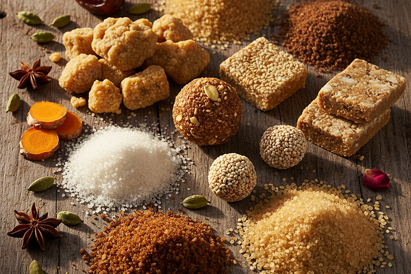 Refined sugar and sweets