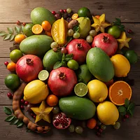 Sour fruits in excess