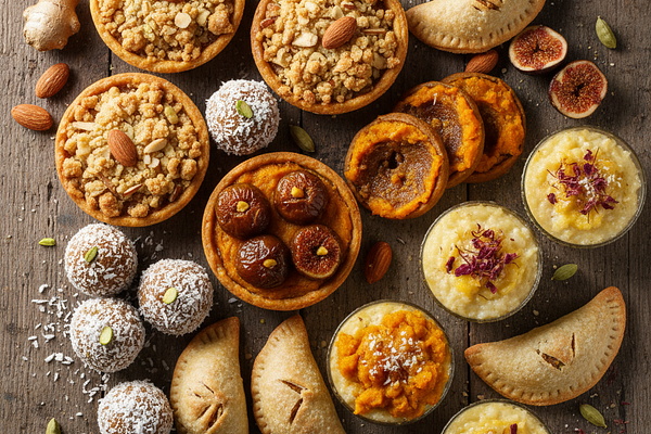 Sugary desserts and pastries