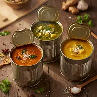 Canned soups with high sodium