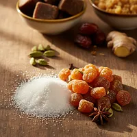 Refined sugar and candy