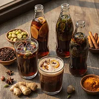 Dark colas and sodas