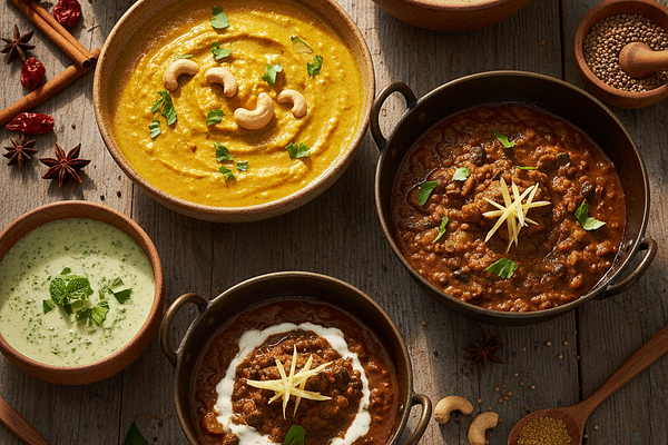 Creamy sauces and gravies