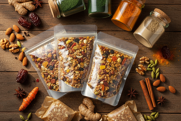 Processed and packaged foods