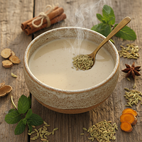 Ashwagandha Cooling Milk with Fennel