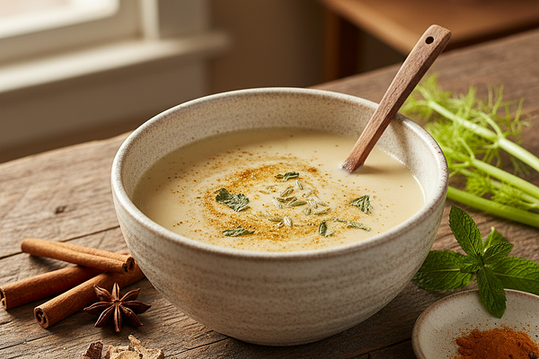 Ashwagandha-Fennel Calming Milk