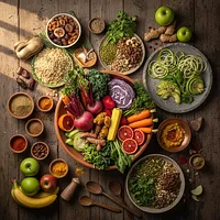 Raw or undercooked foods